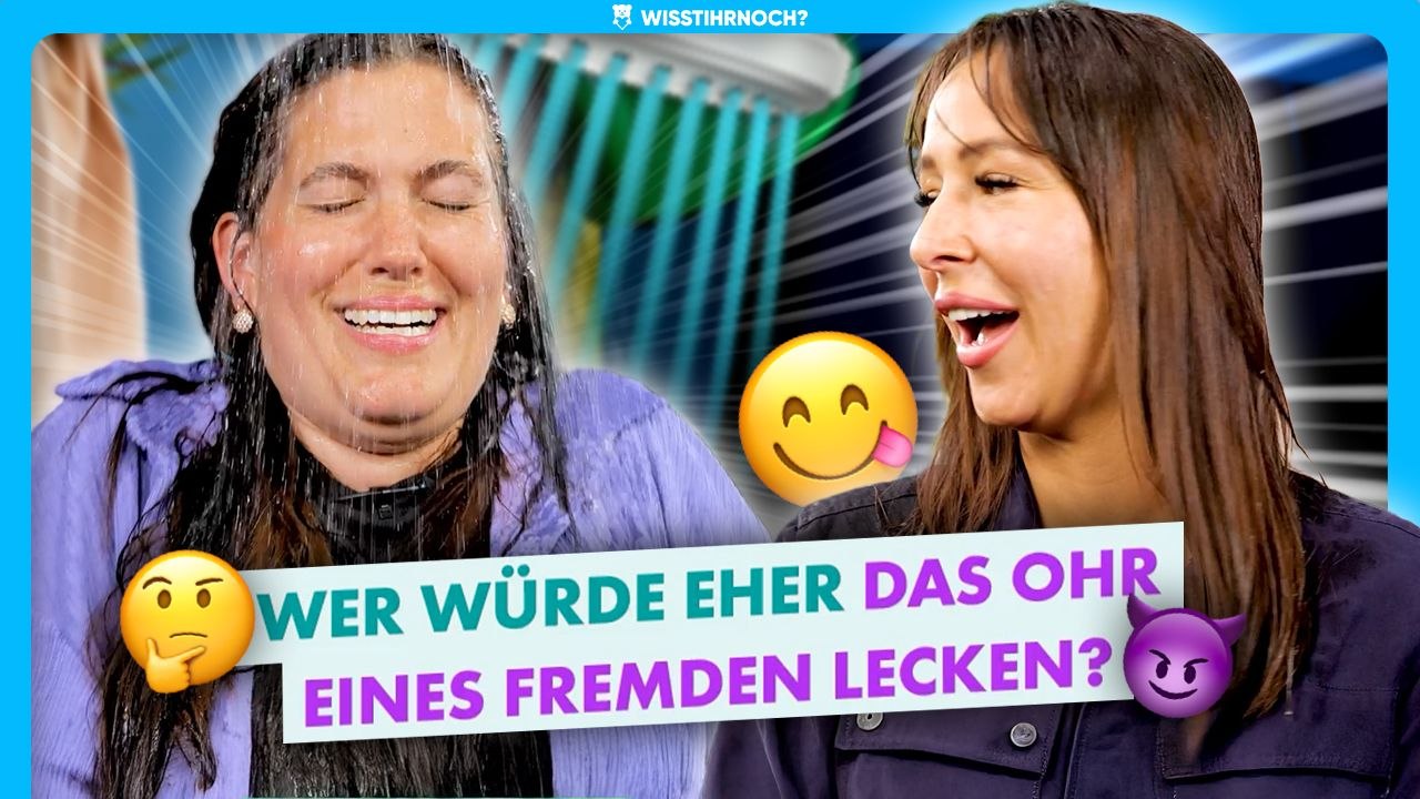 Das ROHR eines fremden LECKEN? WER WÜRDE EHER mit Sabrina & Aline