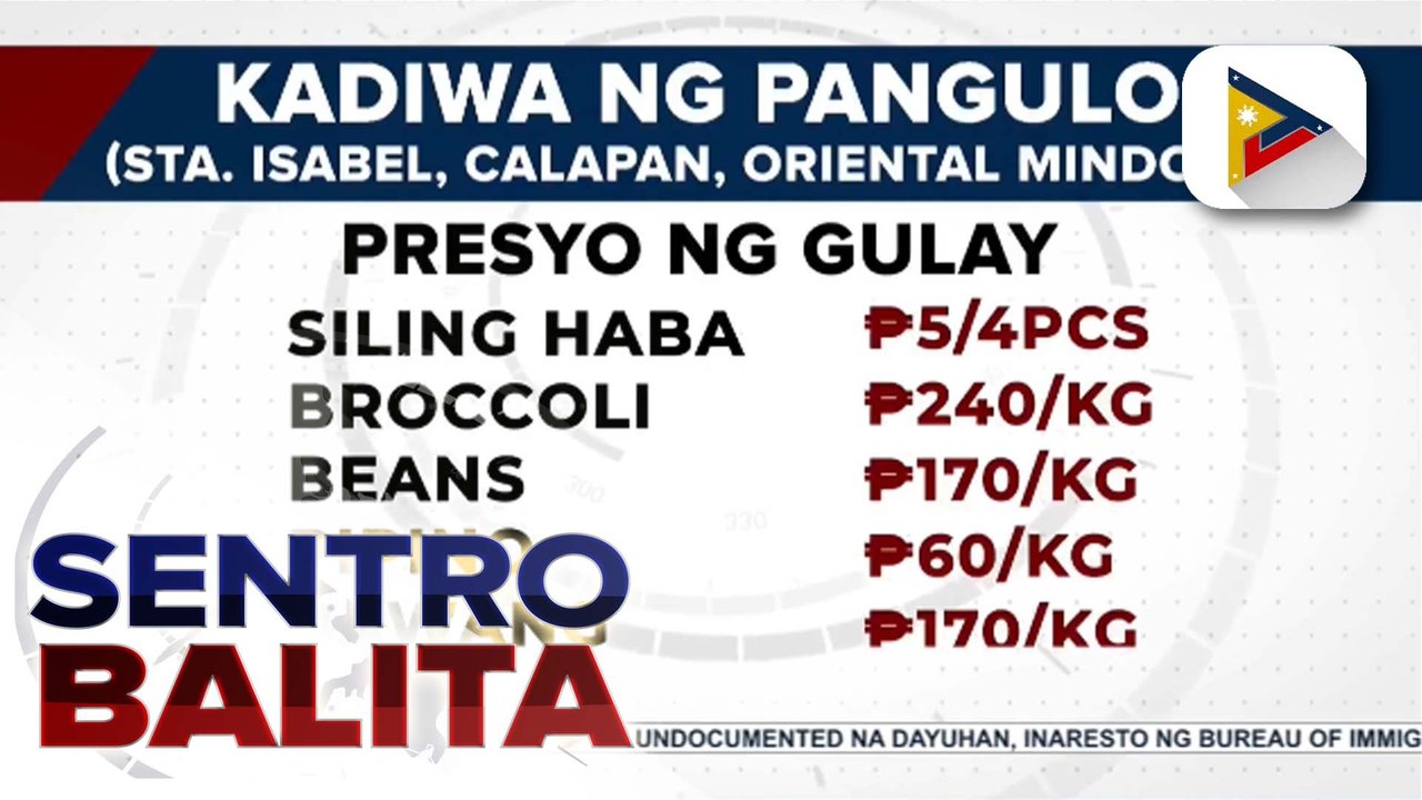 Kadiwa ng Pangulo sa Brgy. Santa Isabel, Calapan, Oriental Mindoro, may delivery service; P20/kg ng bigas, kabilang din sa mabibili