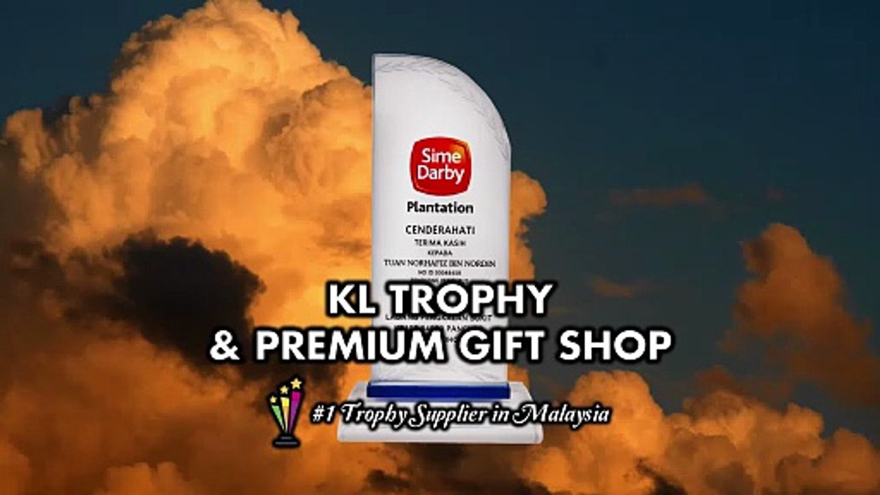 Corporate Crystal Trophy Supplier in Selangor - KL Trophy And Premium Gift Shop