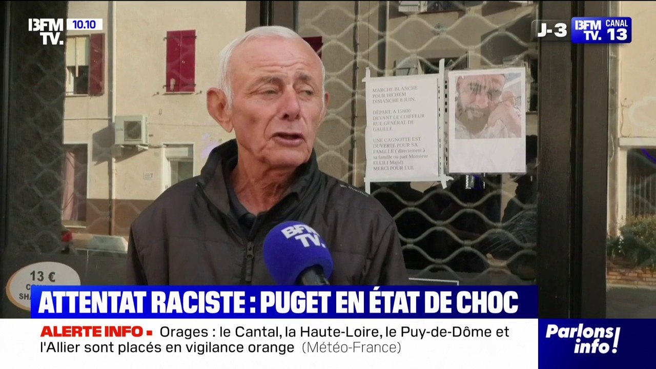 "Ça fait quelque chose à tout le monde", confie le voisin d'Hichem, victime d'un assassinat raciste à Puget-sur-Argens