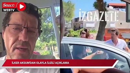 Ünlü oyuncu İlker Aksum'dan trafikte yaşanan küfürlü tartışma iligli açıklama