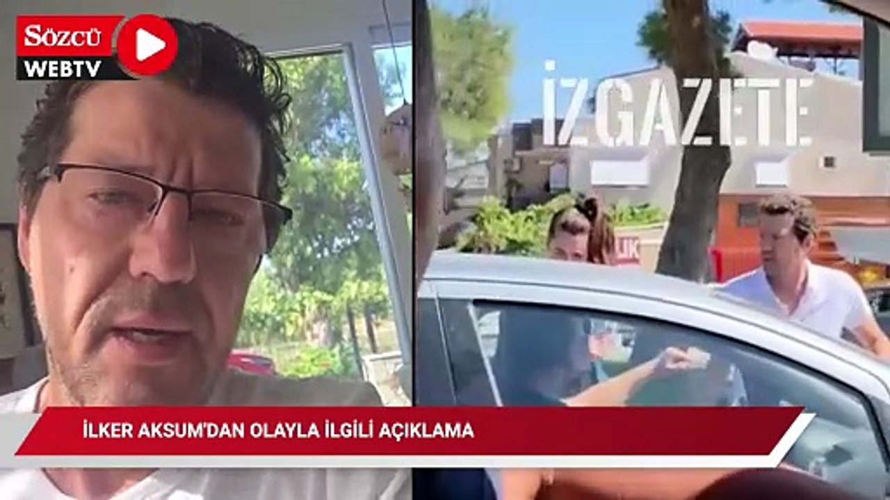 Ünlü oyuncu İlker Aksum'dan trafikte yaşanan küfürlü tartışma iligli açıklama