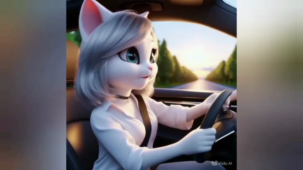 Thief’s Karma! 🚗💥 Hard Work vs. Shortcuts – A Lesson Learned! #cat #ai #shortvideo #cartoon #funny