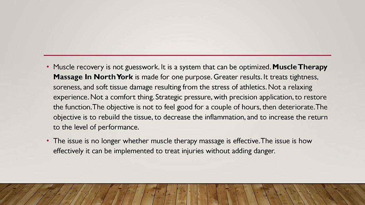 Can Muscle Therapy Massage Treat Sports Injuries Safely