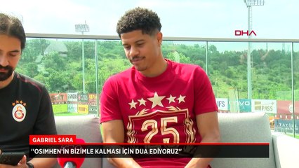 Gabriel Sara'dan Osimhen'e Destek: 'Dua Ediyoruz' 🙏