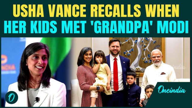 ‘Grandpa Modi’: US Second Lady Recalls Modi-Kids Paris Meet | Calls India Visit ‘Trip of a Lifetime’