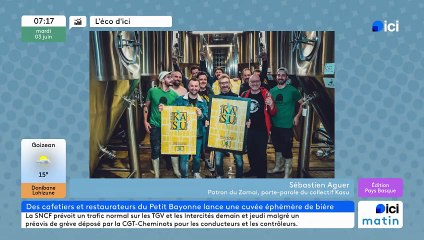 La bière Kasu de retour dans le petit Bayonne