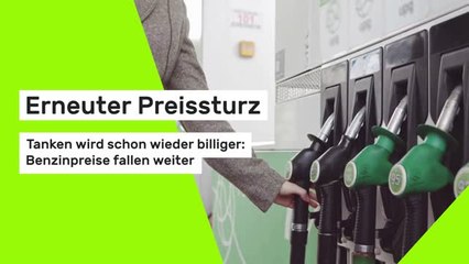 Erneuter Preissturz: Tanken wird schon wieder billiger: Benzinpreise fallen weiter