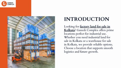 Ganesh Complex Industrial Hub in Kolkata