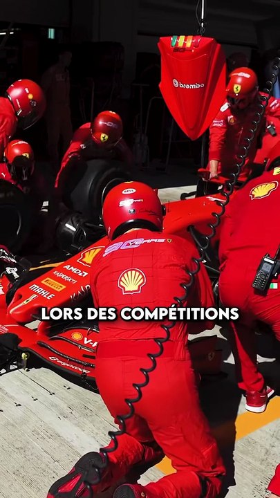 La couleur rouge des Ferrari