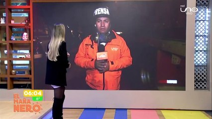 Policía avanza al punto de bloqueo en la carretera al occidente de Cochabamba