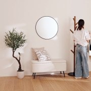 Lot de 2 panneaux d&eacute;coratifs tasseaux bois Colva Produits Panneaux muraux