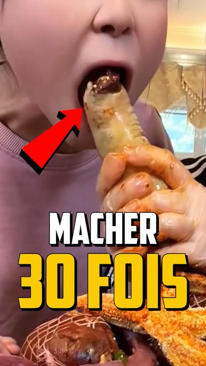 MÂCHES TES ALIMENTS !