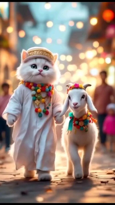 Bakra Eid 🤩🥰#cat #eid #eidmubarak #bakraeid #barieidmubarak #cutecat #ai #catshort #trendingvideo #trendingshorts #vitual #catlover #viralshorts #ytshorts #funny #crazyfunnyvideos #shortsfeed #shortvideo #funnyanimalvideos