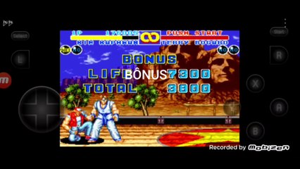 Fatal Fury 2 Kim Kaphwan vs Terry Bogard fala de vitória do Kim Kaphwan em português