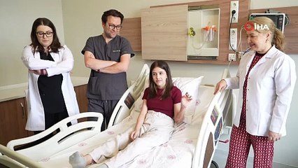 Kesilmek üzere olan bacak doktorların dikkatli müdahalesiyle kurtarıldı