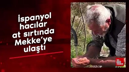 İspanyol hacılar at sırtında Mekke’ye ulaştı