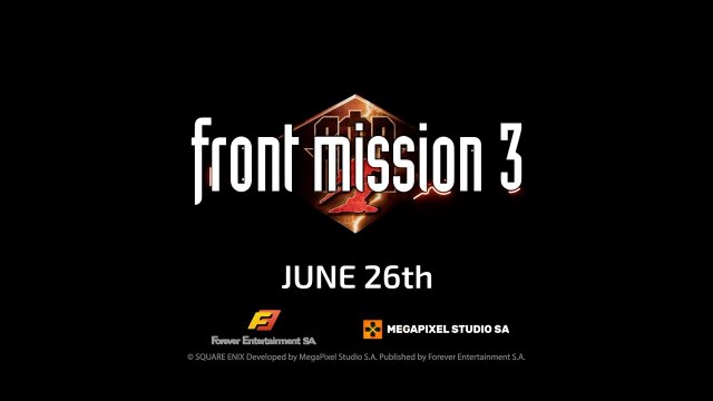Front Mission 3 Remake Official Nintendo Switch Release Date Announcement Trailer