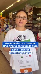 Superenalotto a Cesena: il video della vincita da 400mila euro
