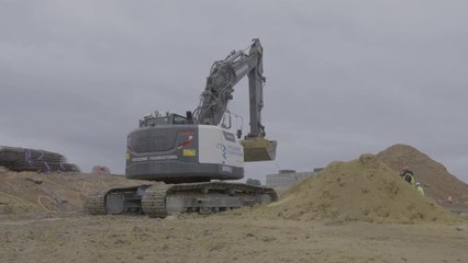 Theo Francken donne le coup d’envoi des travaux du futur QG de la Défense