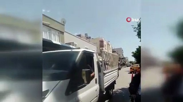 Ters yöne girdi, kadın otobüs şoförüne zorluk yaşattı