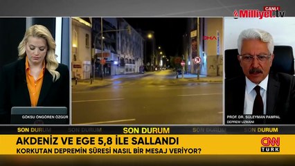 Ege Denizi'nde 5 büyüklüğünde deprem