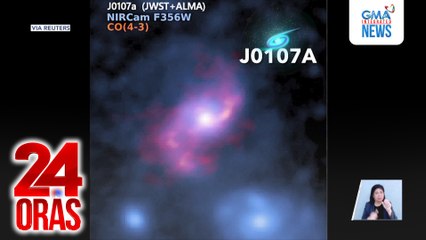 Galaxy "J0107a" na tila kapareho ng ating home galaxy na Milky Way, nadiskubre ng mga dalubhasa | 24 Oras