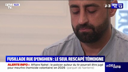 "Ils veulent me renvoyer, je ne comprends pas": l'unique rescapé de la fusillade rue d'Enghien, sous le coup d'une OQTF, exprime son incompréhension après son refus de sa demande d'asile