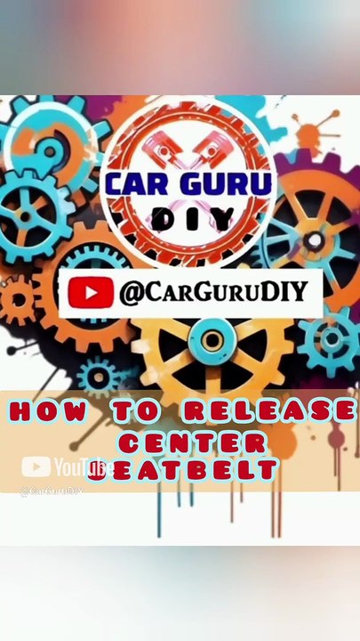 KIA Why is no Button on Seat Belt Release_  @CarGuruDIY #CarGuruDIY