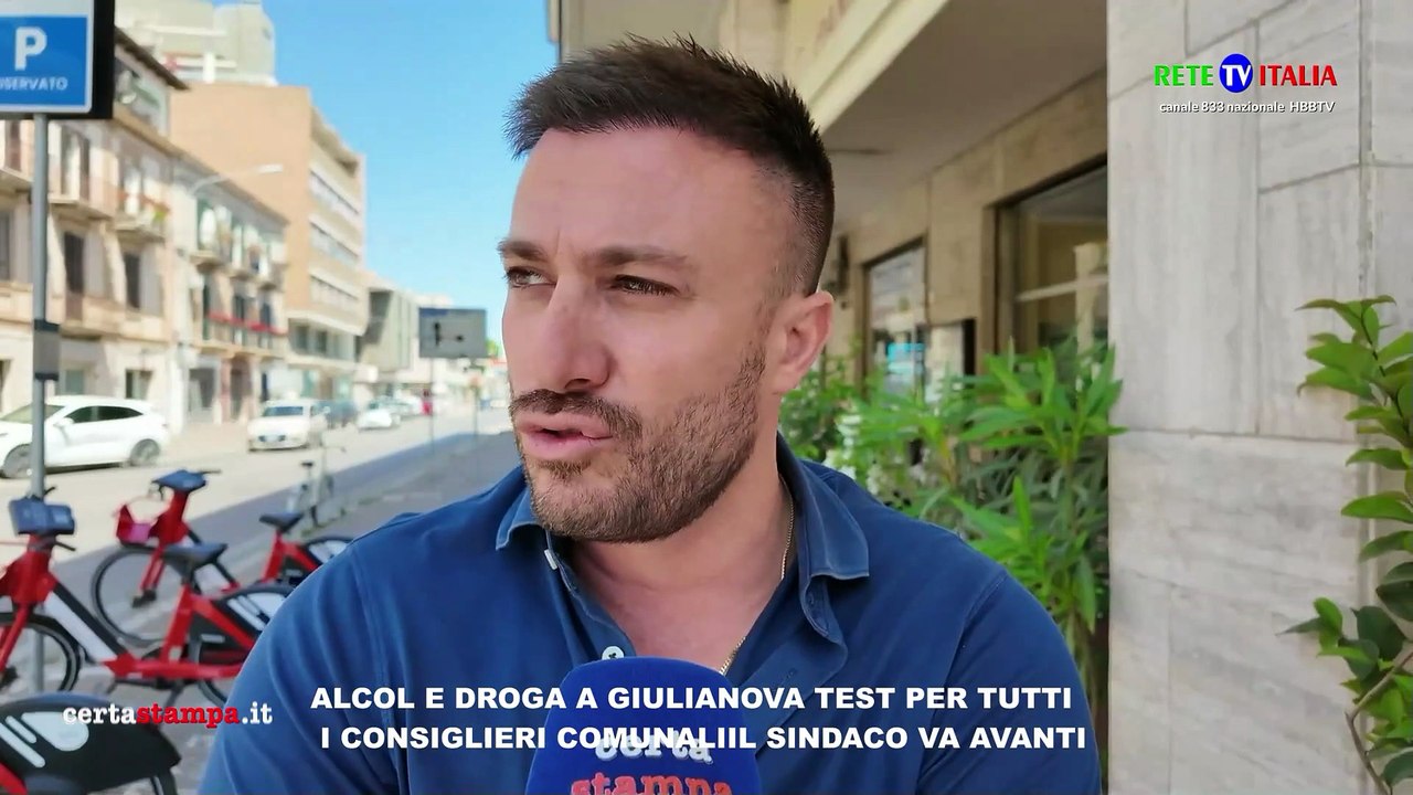 Alcool e droga a Giulianova Test per tutti i consiglieri comunali