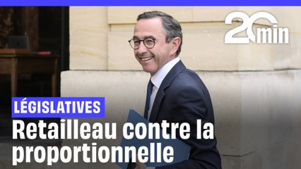 Retailleau affirme qu’il ne portera « jamais » la réforme de la proportionnelle