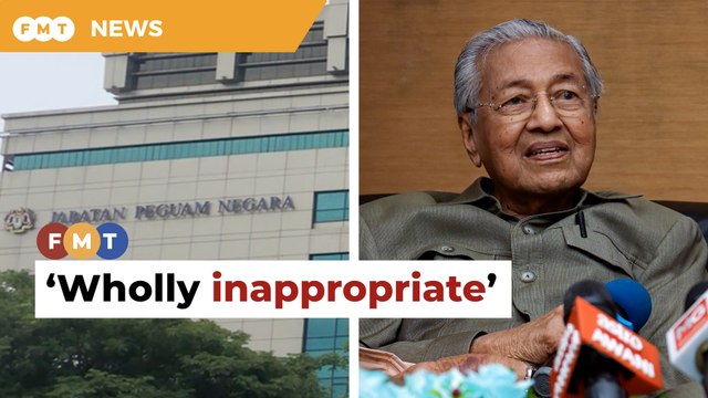 Misleading public on Anwar’s pardon ‘inappropriate’, AGC tells Dr M