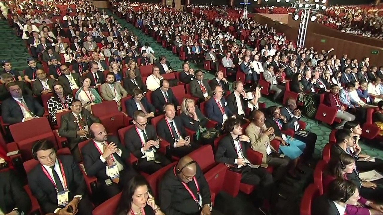 PM Modi addresses Plenary Session of World Air Transport Summit at Bharat Mandapam