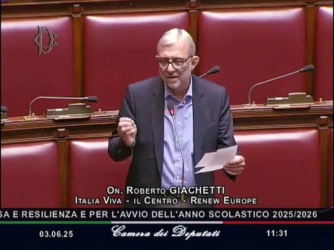 Giachetti - Intervento alla Camera dei Deputati (03.06.25)
