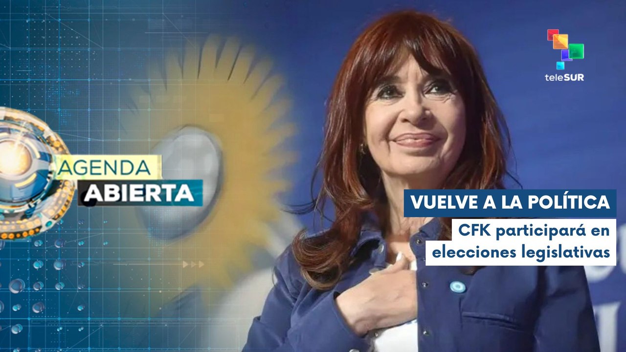 Cristina Fernández será candidata a diputada en Buenos Aires