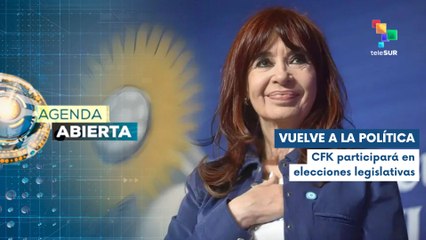Cristina Fernández será candidata a diputada en Buenos Aires