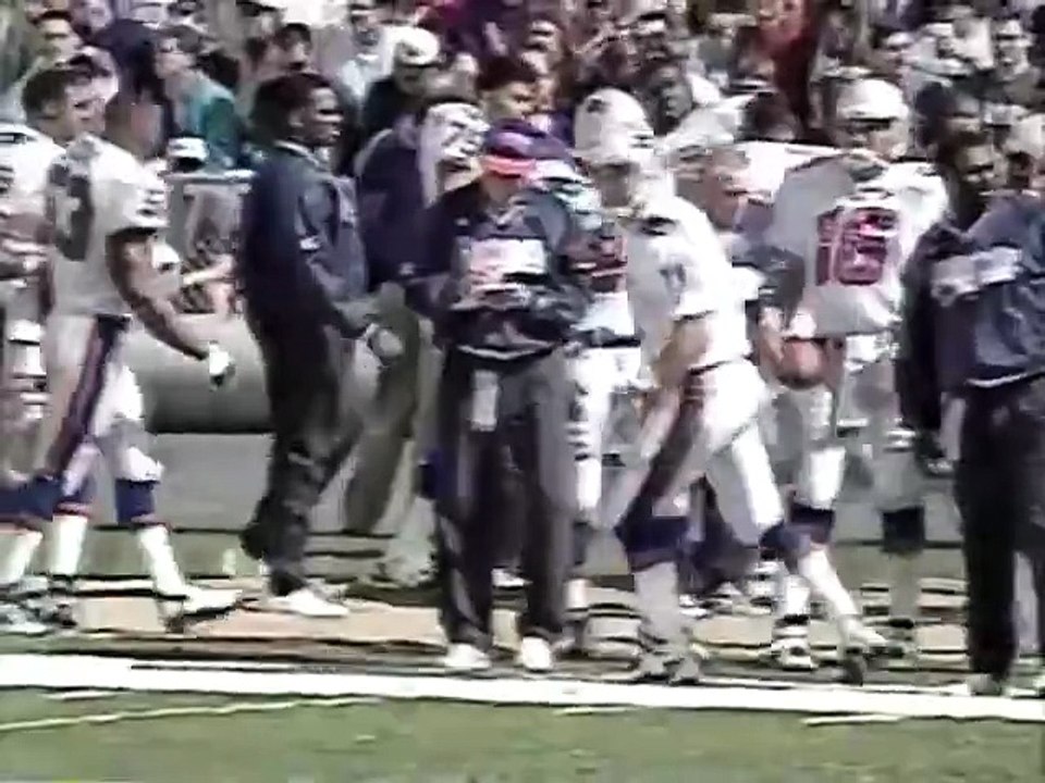 New England Patriots at Baltimore Ravens - 1.Half ( 1996 Week 06 )