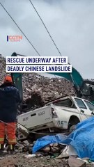 Rescue underway after deadly Chinese landslide