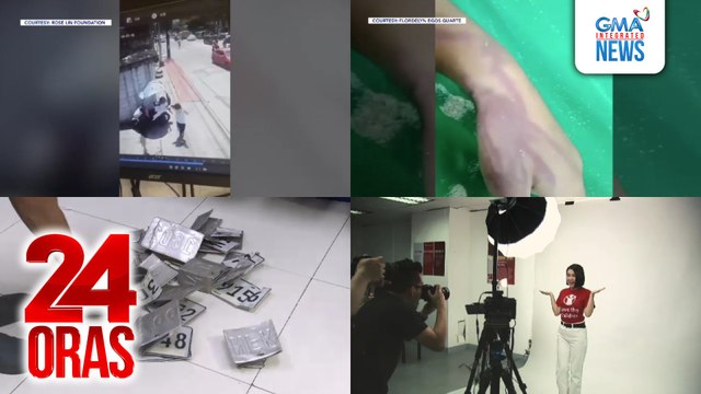 24 Oras: (Part 2) Sako ng mga ide-deliver na parcel, tinangay ng isang lalaki; 5-anyos na babae, patay matapos madikitan ng nakalalasong box jellyfish; 2 binatilyo, huli matapos umanong magnakaw ng plaka ng mga sasakyan; Barbie Forteza,..., atbp.