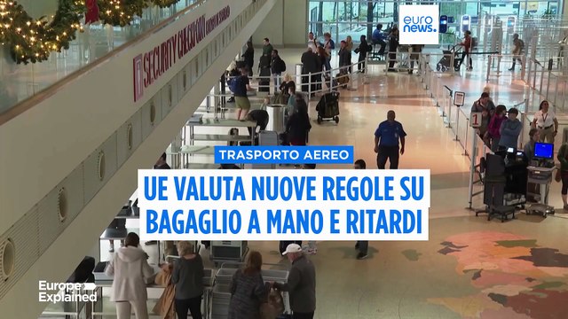 Trasporto aereo: l’Ue valuta nuove regole su bagaglio a mano e ritardi