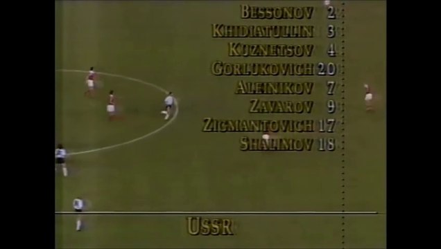 Copa do Mundo 1990 Argentina x URSS (Grupo B) com Galvão Bueno (Globo)