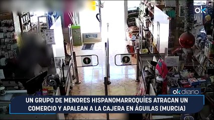 Un grupo de menores hispanomarroquíes atracan un comercio y apalean a la cajera en Águilas (Murcia)