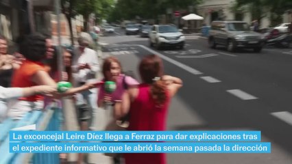 Leire Díez llega a Ferraz para defenderse del expediente por pedir información contra la UCO
