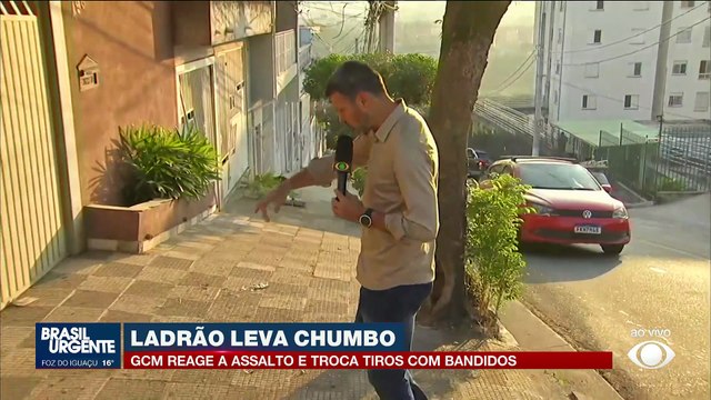 GCM reage a assalto e troca tiros com bandidos em Osasco (SP)