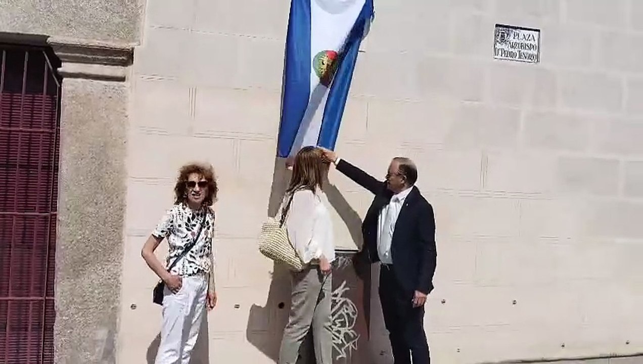 Inauguración placa cerámica dedicada a Fernando de Rojas y a La Celestina