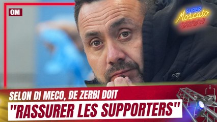 Marseille : De Zerbi doit "nous rassurer" sur son avenir selon Di Meco