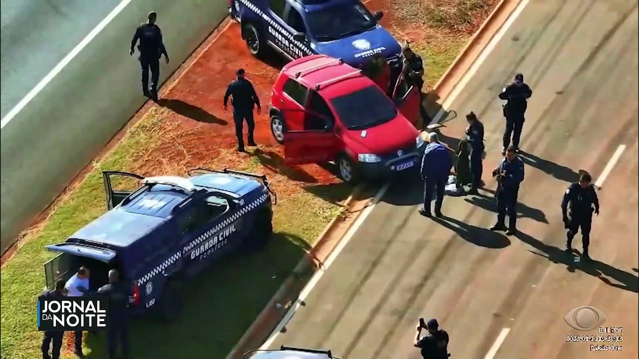 Criminosos são presos após perseguição policial no interior de SP