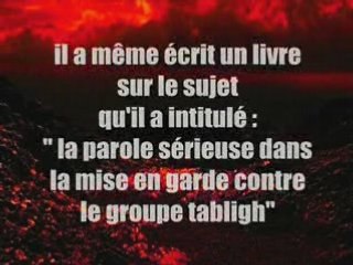 Réponse aux tablighs