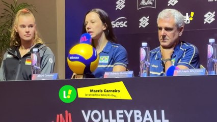 Macrís comenta missão de assumir braçadeira da Seleção Brasileira de Vôlei