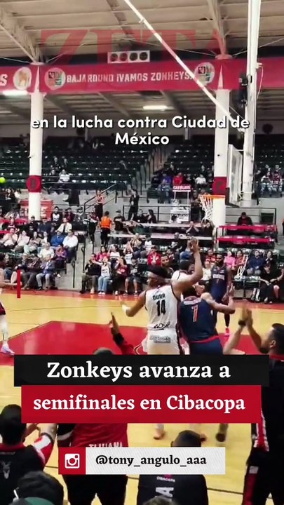 Zonkeys avanza a semifinales en Cibacopa